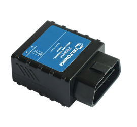 Teltonika plug-and-track GPS device with an OBDII connector